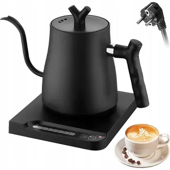 Rychlovarná konvice KONVICE S OCELOVOU HUBICÍ PRO PŘESNÉ NALÉVÁNÍ ČAJE 1 L