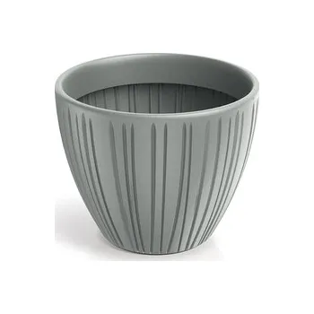 Květináč FERO ROUND 40 cm - barva: betonová šedá