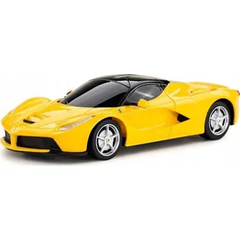 autíčko Ferrari LaFerrari, model 1:24 Rastar 48900, žluté auto na dálkové ovládání