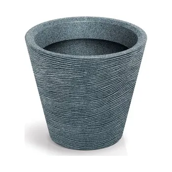 Květináč TUBRA ROUND 40 cm - barva: granit
