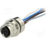 Zásuvka M12 PIN 5 zásuvka kód A-DeviceNet / CANopen vodiče