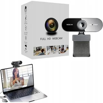 Webkamera WEBCAM FULL HD 1080p USB MIKROFON pro Laptop a Počítač