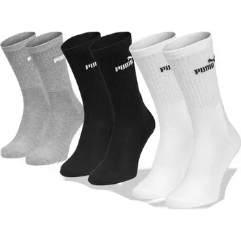 Pánské oblečení Puma ponožky 947110 Quarter A'3 35-46 bílá 39-42