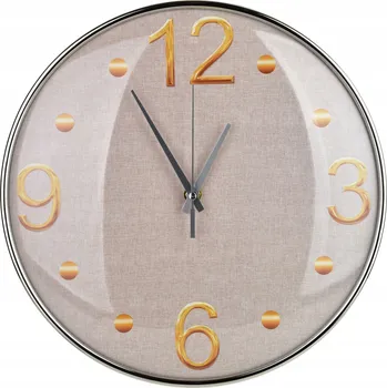 Hodiny Nástěnné hodiny Mondex béžové 4 cm