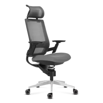 Zdravotní kancelářská židle Adaptic COMFORT – limitovaná edice Šedá