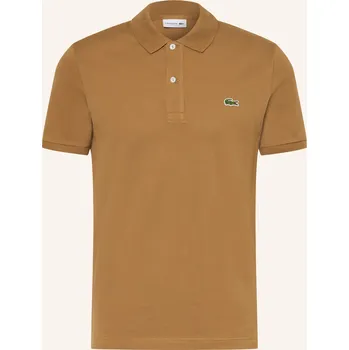 Pánské oblečení Lacoste Pánská Polokošile Z Piké Slim Fit, hnědá, 3XL