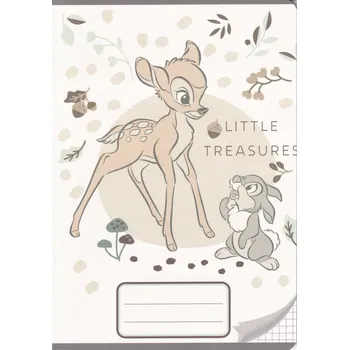 Sešit Sešit A5 s mřížkou Bambi Beniamin, 16 listů
