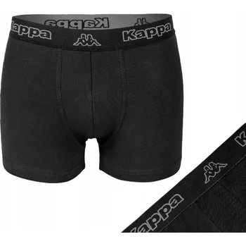 Pánské spodní prádlo KAPPA pánské boxerky bavlna vel. M černé