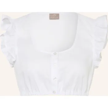 Dámská halenka Berwin & Wolff Dámská Dirndlová Blůza, bílá, 40