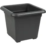 Květináč QUATTRO antracit 40 x 40 cm