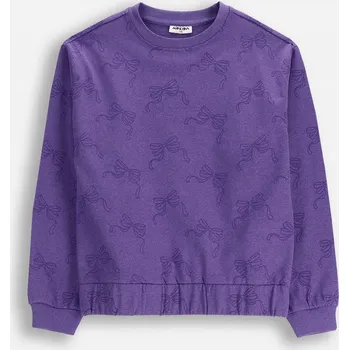 Pánská mikina Mikina Bez Kapuce s mašličkami fialová 128 Mokida WM6