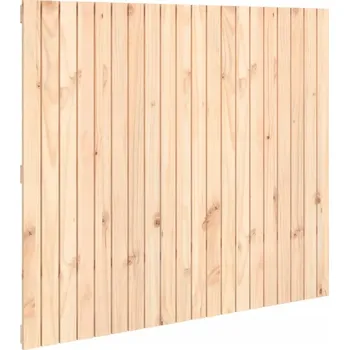 Čelo postele, 127,5x3x110 cm, masivní borovicové dřevo