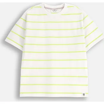 Chlapecké tričko Chlapecké tričko limetkové barvy s krátkým rukávem, velikost 110 Coccodrillo WC5