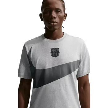 Pánské tričko Pánské tričko s krátkým rukávem Nike FC Barcelona 25/26 Tee šedé