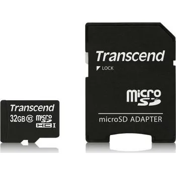 Paměťová karta Karta Micro SD 32 GB Class 10 Transcend