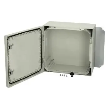 Elektroinstalační krabice Fibox Nástěnná krabice, řada: ARCA 404021 IP66 Polykarbonát Světle šedá 400 mm 400 mm 210 mm