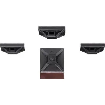 Organizace kabelů Držák vázacích pásek pro 2.7mm široké pásky 13mm 13 mm barva Černá samolepicí HellermannTyton