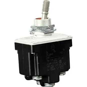 vypínač Honeywell Přepínač DPDT Zap-zap-zap ovládání 20 A Šroub Ne 28 V