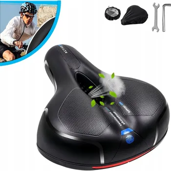 Sedlo na kolo SEDLO NA KOLO MTB PAMĚŤOVÁ PĚNA ČERNÉ