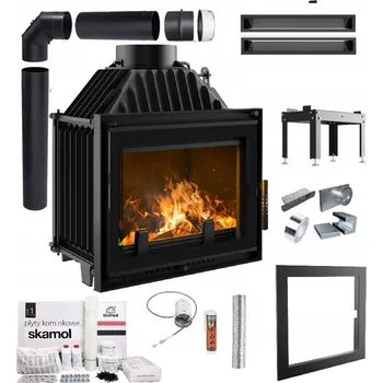 Krbová vložka KRBOVÁ VLOŽKA LITINOVÁ MAJA 8 DECO EKO SADA TRUBKY VZDUCHOVODY DESKY