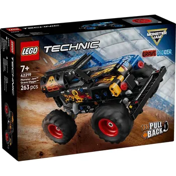 Stavebnice LEGO LEGO Technic 42219 Monster Jam Grave Digge Oheň a led