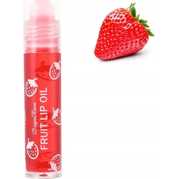 Přípravek na rty Ovocný olejový lesk na rty, hydratační balzám s vůní jahoda, 8 ml, 4 ks
