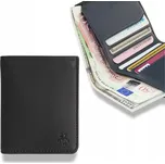 Visconti pánská peněženka z černé lícové kůže - muž