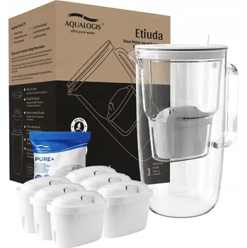Filtrace vody Filtrační konvice Aqualogis Etiuda 2,9 l + 6 náplní Maxtra