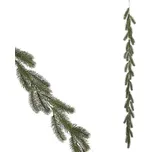 Umělá smrková girlanda - zelená, 2m, elegantní vánoční dekorace Barva: Zelená