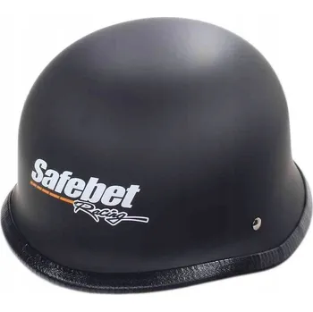 Helma na motorku PŘILBA SAFEBET HF-208 MATNÁ ČERNÁ XXL