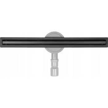 Lineární odtok Fala Slim Black 50 cm