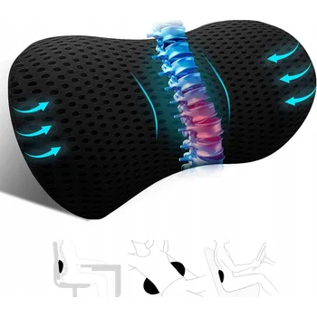 Polštář ORTOPEDICKÝ POLŠTÁŘ POD ZÁDA PRODYŠNÁ 4D SÍŤOVINA