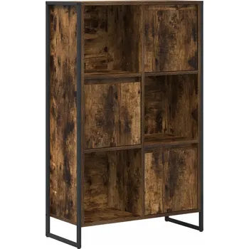 Knihovna Knihovna Kouřový dub 68 x 30 x 108.5 cm kompozitní dřevo