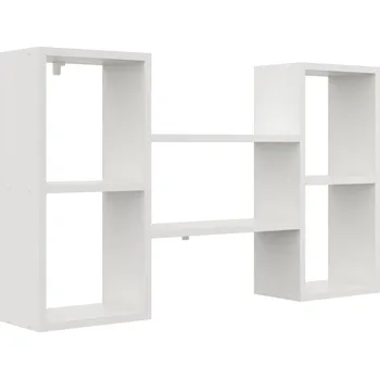 police Bílá závěsná police RIPIANO z LTD s ABS hranou - moderní design 90 cm