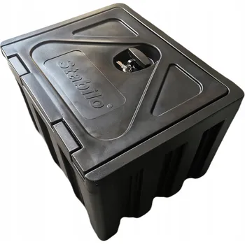 Úložný box Bedna na nářadí Stabilo Box 600 60 x 45 x 45 cm černá