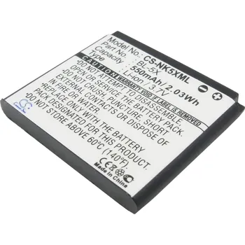 Baterie pro mobilní telefon Baterie Cameron Sino CS-NK5XML, Li-Ion, 550