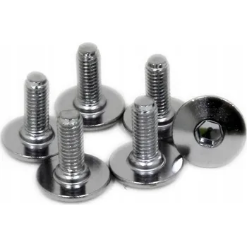 Pedál na kolo Shimano šrouby pro kufry pedálů SPD-SL, střední, M5x10 mm