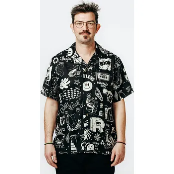 Pánská košile Dudes Berlin Hawajská Košile Flash Pattern Velikost: XL