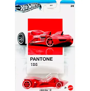 auto na autodráhu Hot Wheels Silver Series Pantone Twin Mill Ii