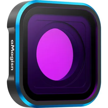 Příslušenství pro videokameru AMAGISN potápěčský filtr pro GoPro Hero 13/12/11/11 Mini/10/9 - fialový