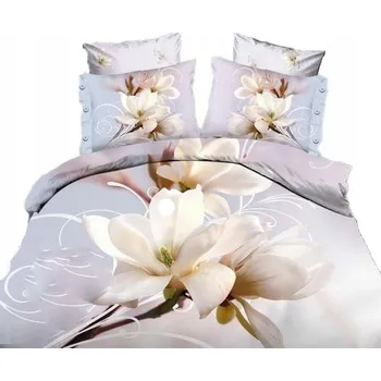 Povlečení Povlečení 3D - Květy Magnolie - 140x200 - 3 díly