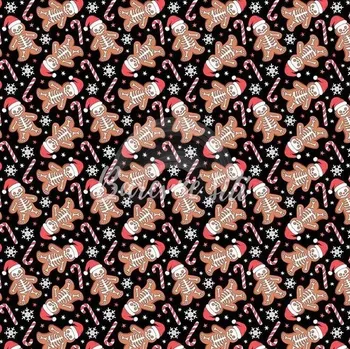 Úplet, Perníčky kostlivci (E) (Top kvalitní úplet Bella digitisk)