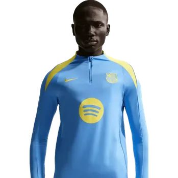 Pánská mikina Pánská tréninková mikina Nike FC Barcelona 25/26 Strike Drill Top modrá