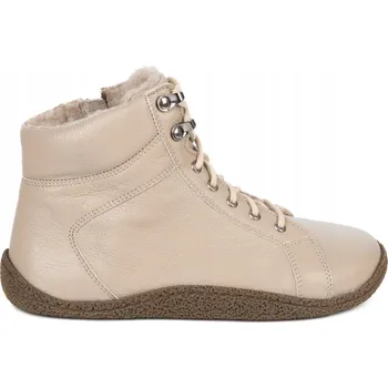 Dámské tenisky Dámské barefoot kotníkové boty zateplené merino vlnou 0769W béžové 42