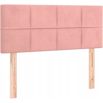 VidaXL Čelo postele, růžové, 100x5x78/88 cm