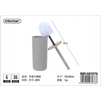 WC štětka Elegantní WC štětka s bambusovým víkem