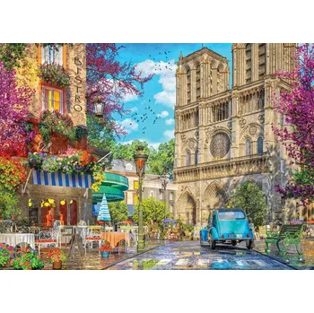 Hračka EUROGRAPHICS Puzzle Odpoledne u Notre Dame 1000 dílků