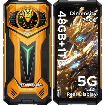 Mobilní telefon Smartphone DOOGEE S200 Ultra 12 GB / 1 TB 5G žlutý