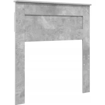 Čelo postele s čelo Betonově šedá 90 cm Kompozitní dřevo