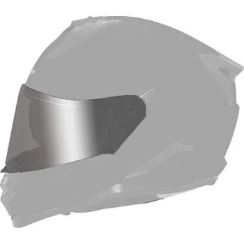 Helma na motorku NOX PŘILBA ČÁSTI HLEDÁČEK/RYCHLÉ/SKLO PRO PŘILBU N304S BARVA STŘÍBRNÉ ZRCADLO (CH